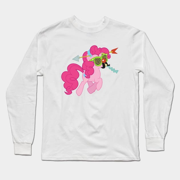 Goofy Pinkie Pie Long Sleeve T-Shirt by CloudyGlow